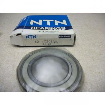 NTN 6211ZZ 6211-zz Double Shielded Bearing 55mm x 100mm x 21mm